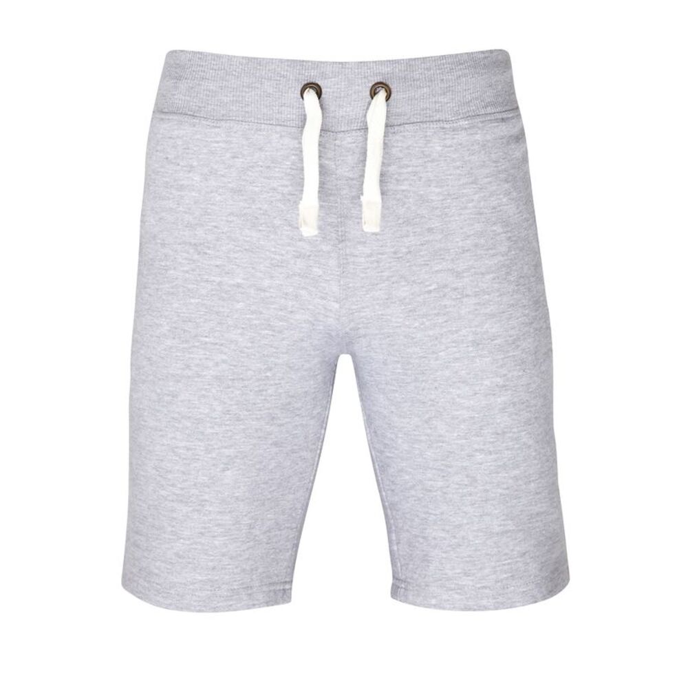 AWDis Hoods Mens Cotton Plain Heavyweight Casual Summer Campus Shorts /Bottoms /